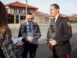 Средец - обновена сграда на пожарната служба - откриване