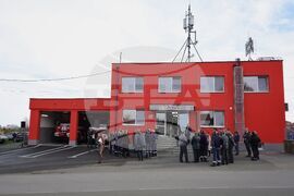 Средец - обновена сграда на пожарната служба - откриване