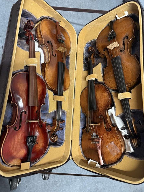 Customs Officers at Sofia Airport Seize Undeclared Violins and Accessories