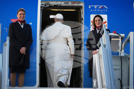 Italy Mideast Pope Trip