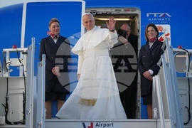 Italy Mideast Pope Trip