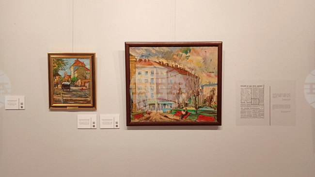 Лиризмът на старозагорски живописци от ХХ век е показан в изложба „Паралели на времето“ в галерия „Академия“ на НХА