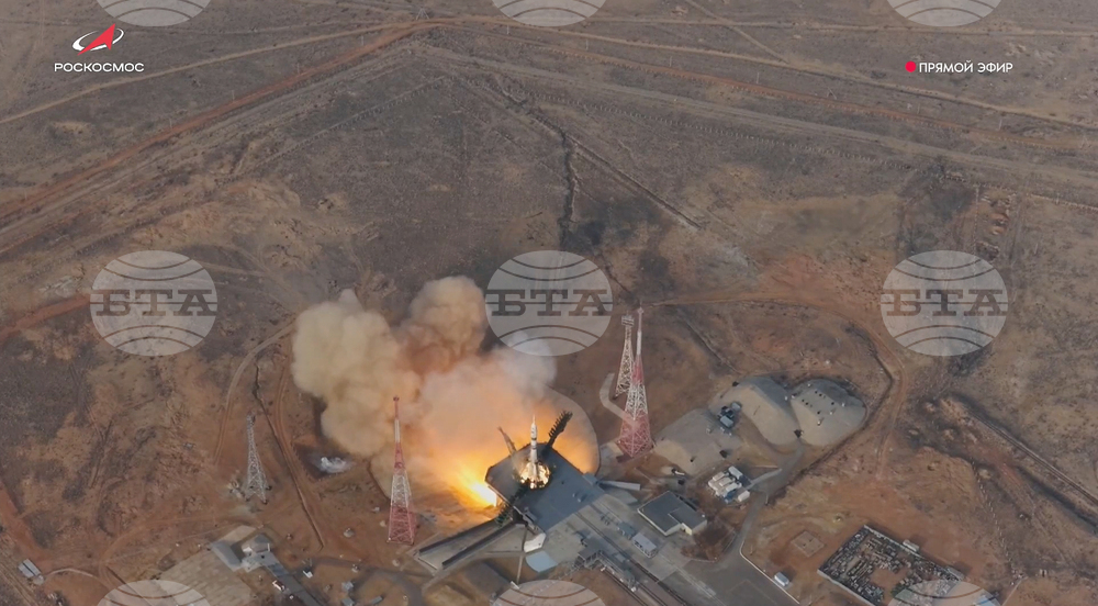 При изстрелването на космическия кораб "Союз" са нанесени повреди на стартовата площадка на космодрума "Байконур"