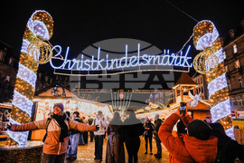 France Daily Life Holiday Lights