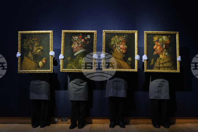 APTOPIX Britain Auction