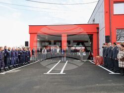 Средец - обновена сграда на пожарната служба - откриване