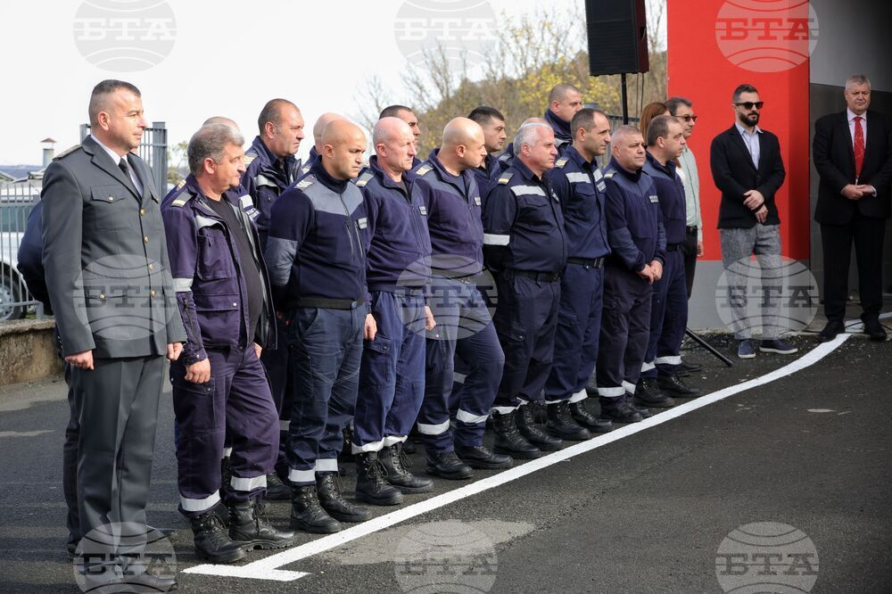 Средец - обновена сграда на пожарната служба - откриване