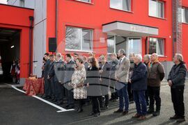 Средец - обновена сграда на пожарната служба - откриване