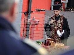 Средец - обновена сграда на пожарната служба - откриване