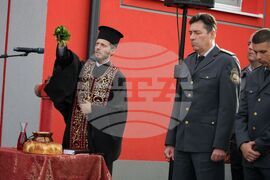 Средец - обновена сграда на пожарната служба - откриване