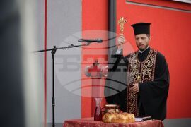 Средец - обновена сграда на пожарната служба - откриване