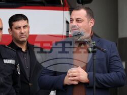 Средец - обновена сграда на пожарната служба - откриване