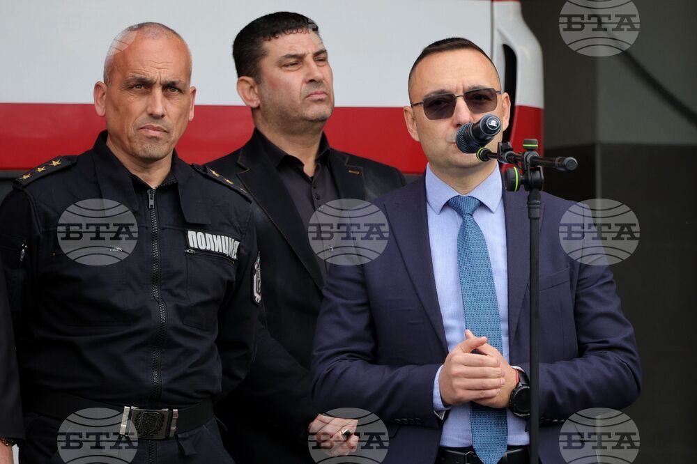 Средец - обновена сграда на пожарната служба - откриване