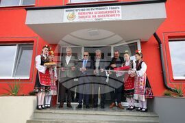 Средец - обновена сграда на пожарната служба - откриване