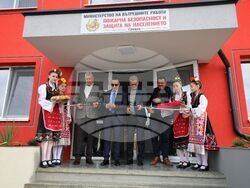 Средец - обновена сграда на пожарната служба - откриване