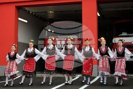 Средец - обновена сграда на пожарната служба - откриване