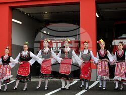 Средец - обновена сграда на пожарната служба - откриване