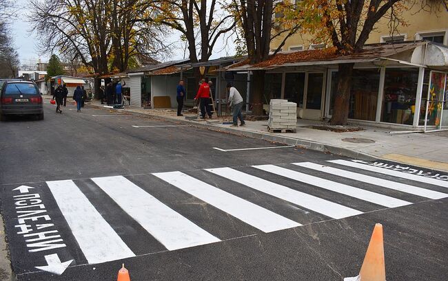 Община Разград: В 18,00 ч. в петък ще бъде отворена за движение ремонтираната улица „Марица“
