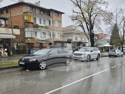 Сандански - наводнени участъци