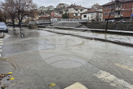 Сандански - наводнени участъци