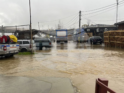 Сандански - наводнени участъци