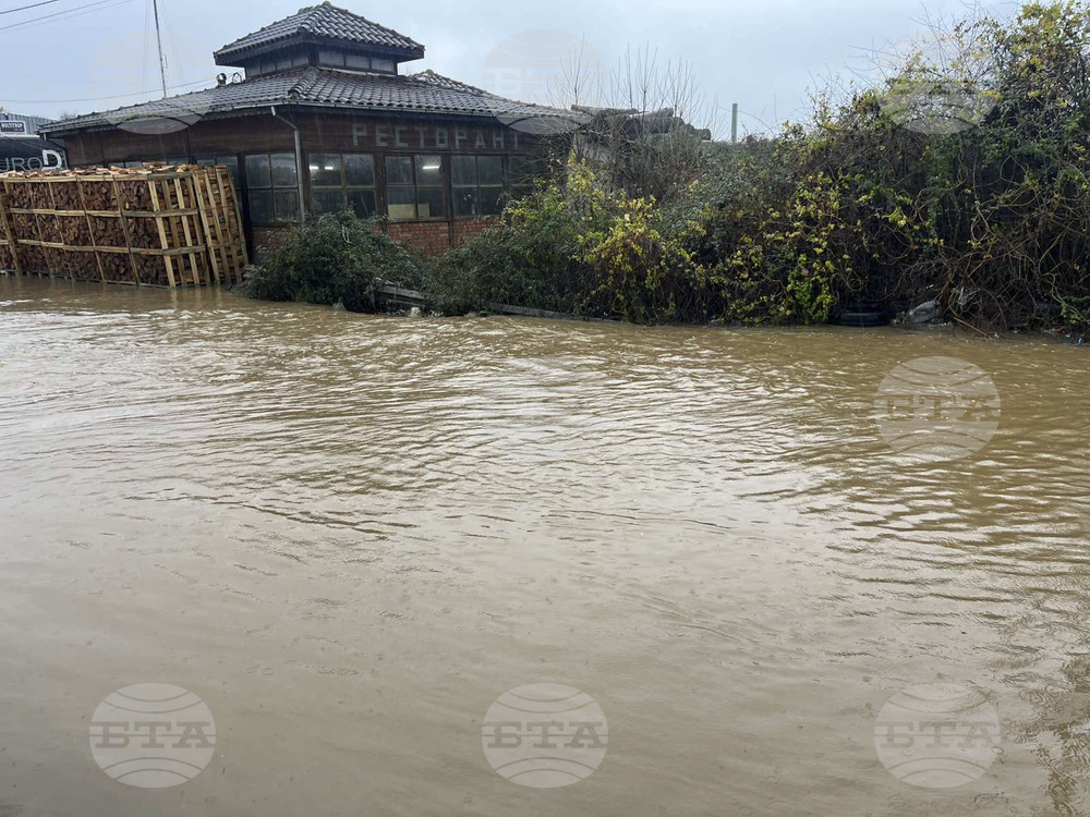 Сандански - наводнени участъци