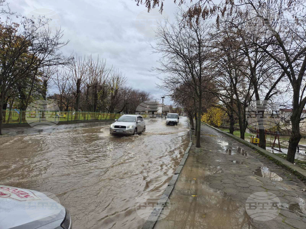 Сандански - наводнени участъци