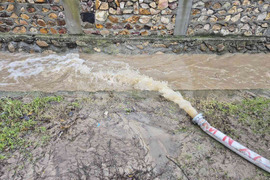 Сандански - наводнени участъци