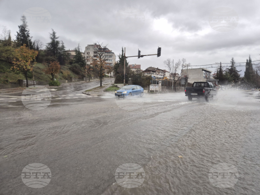 Сандански - наводнени участъци