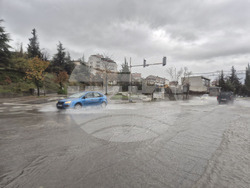 Сандански - наводнени участъци