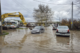 Сандански - наводнени участъци