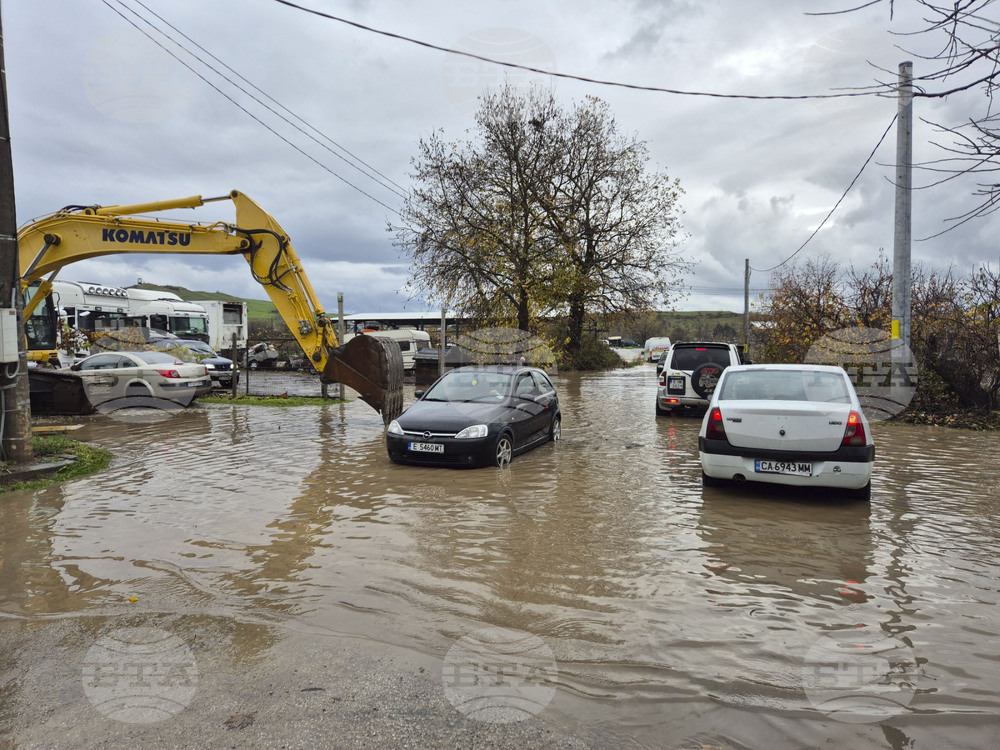 Сандански - наводнени участъци