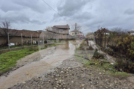 Сандански - наводнени участъци