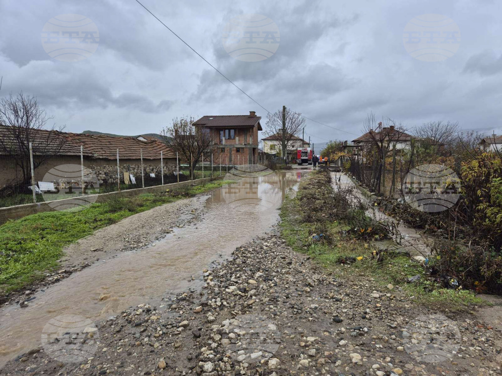 Сандански - наводнени участъци