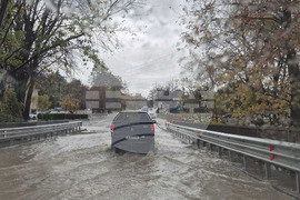 Сандански - наводнени участъци