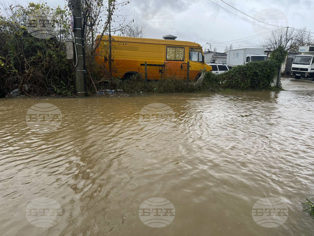 Сандански - наводнени участъци
