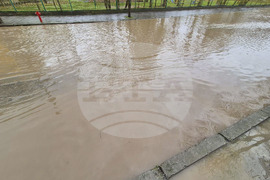 Сандански - наводнени участъци