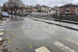 Сандански - наводнени участъци