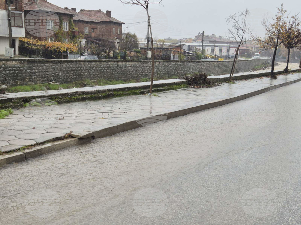 Сандански - наводнени участъци