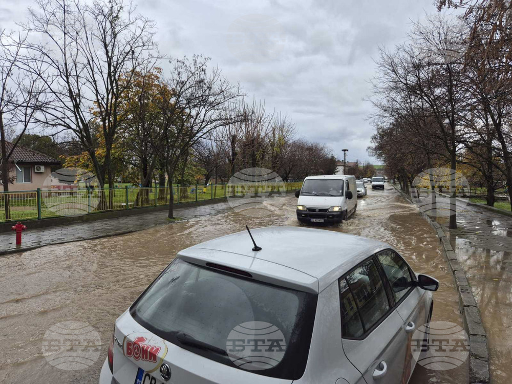 Сандански - наводнени участъци