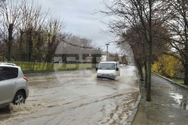 Сандански - наводнени участъци