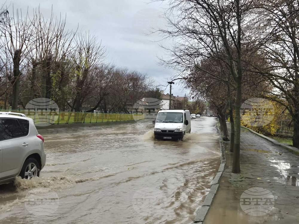 Сандански - наводнени участъци