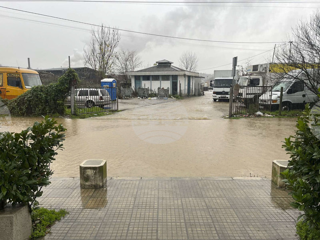 Сандански - наводнени участъци