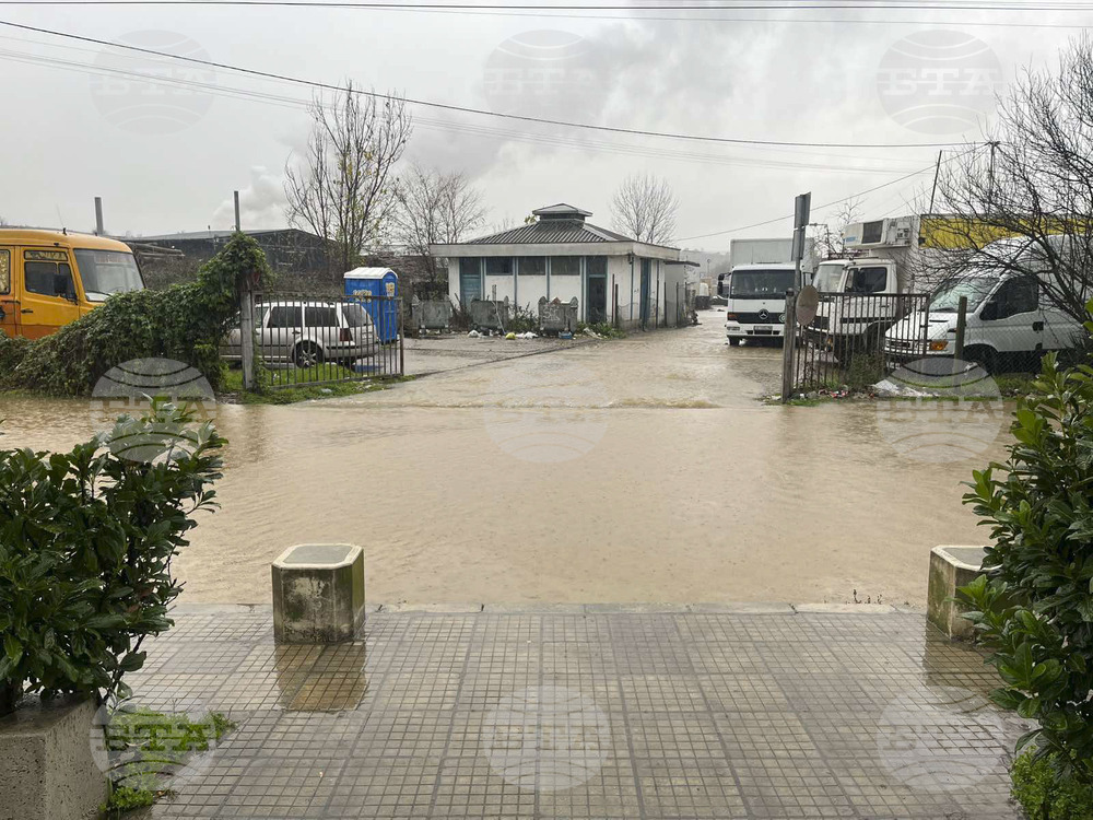 Сандански - наводнени участъци