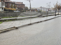 Сандански - наводнени участъци