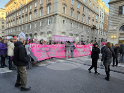 Италия - Рим - прояви срещу насилието над жени