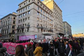 Италия - Рим - прояви срещу насилието над жени