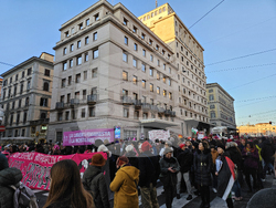 Италия - Рим - прояви срещу насилието над жени