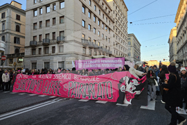 Италия - Рим - прояви срещу насилието над жени