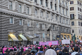 Италия - Рим - прояви срещу насилието над жени